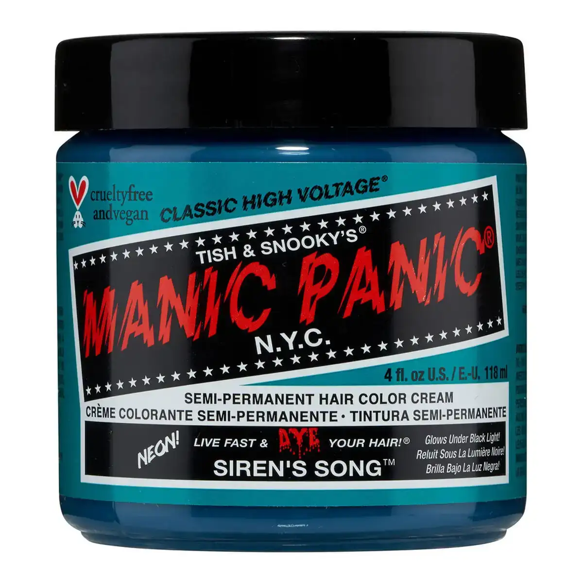 Teinture permanente classic manic panic mpnyc siren s song 118 ml _4801. Découvrez DIAYTAR COTE D'IVOIRE - Votre Destination de Shopping Inspirée. Naviguez à travers nos offres variées et trouvez des articles qui reflètent votre personnalité et vos goûts.