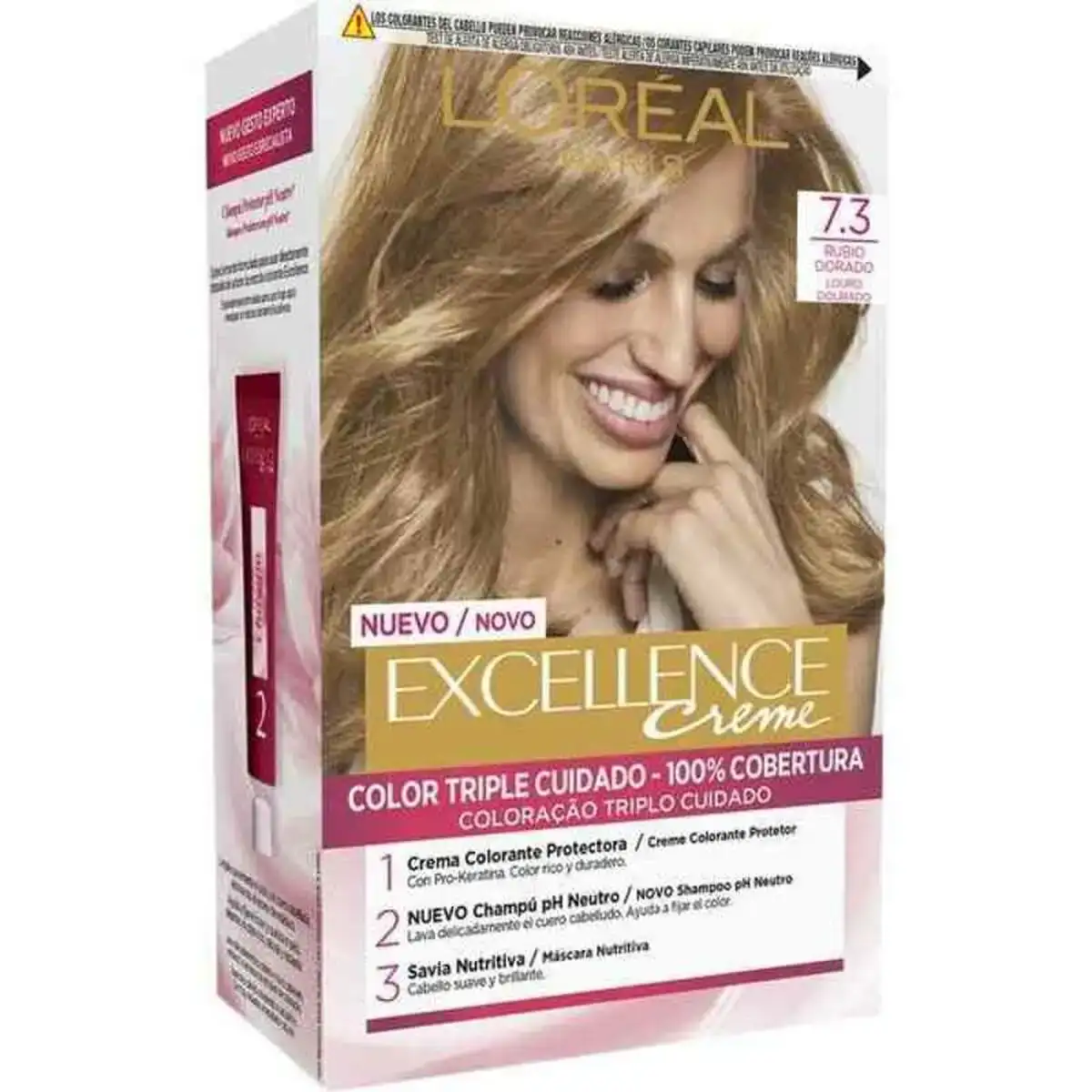 Teinture permanente excellence l oreal make up blond dore no 7 3_9956. Entrez dans l'Univers de DIAYTAR COTE D'IVOIRE - Où le Choix Rencontre l'Authenticité. Explorez nos rayons virtuels et trouvez des produits qui incarnent la richesse de notre culture.