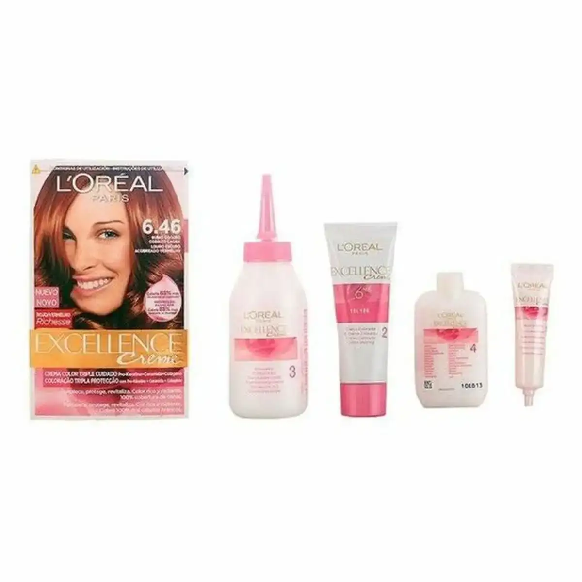Teinture permanente excellence l oreal make up blond fonce cuivre acajou_3889. DIAYTAR COTE D'IVOIRE - L'Univers du Choix et de l'Authenticité. Explorez notre catalogue et découvrez des articles qui incarnent le patrimoine du Côte d'Ivoire et la modernité du monde.
