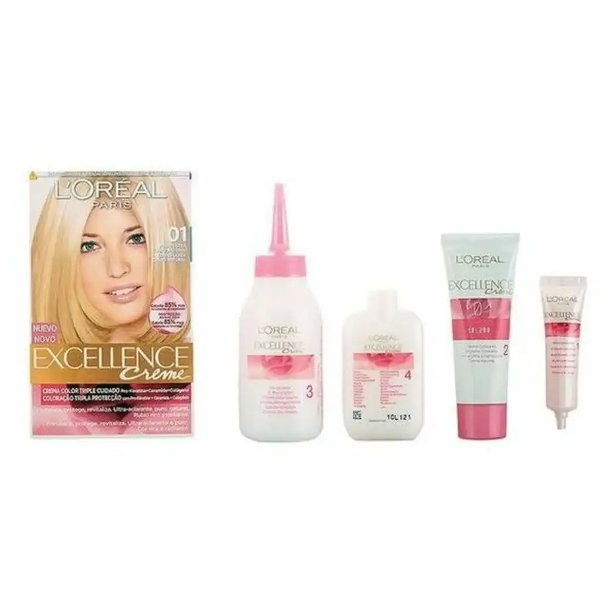 Teinture permanente excellence l oreal make up blond ultra clair naturel_1836. DIAYTAR COTE D'IVOIRE - L'Art de Vivre le Shopping Authentique. Découvrez notre boutique en ligne et trouvez des produits qui incarnent la passion et le savoir-faire du Côte d'Ivoire.