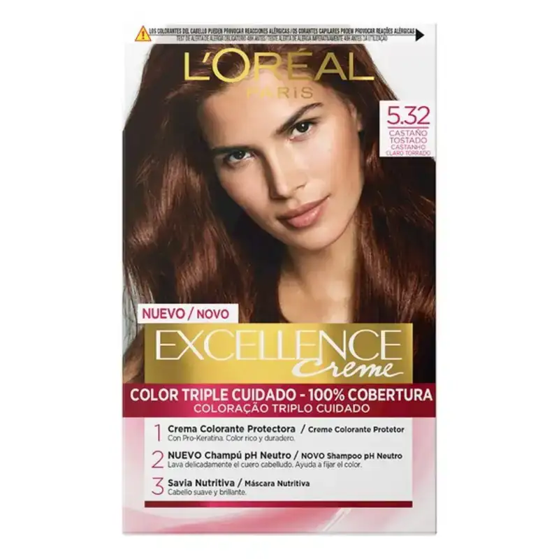 Teinture permanente excellence l oreal paris excellence 5 32 192 ml no 9 0 rubio muy claro_9206. DIAYTAR COTE D'IVOIRE - Votre Passage vers l'Exceptionnel. Naviguez à travers notre sélection minutieuse et découvrez des articles qui apportent une touche spéciale à chaque instant de votre vie.