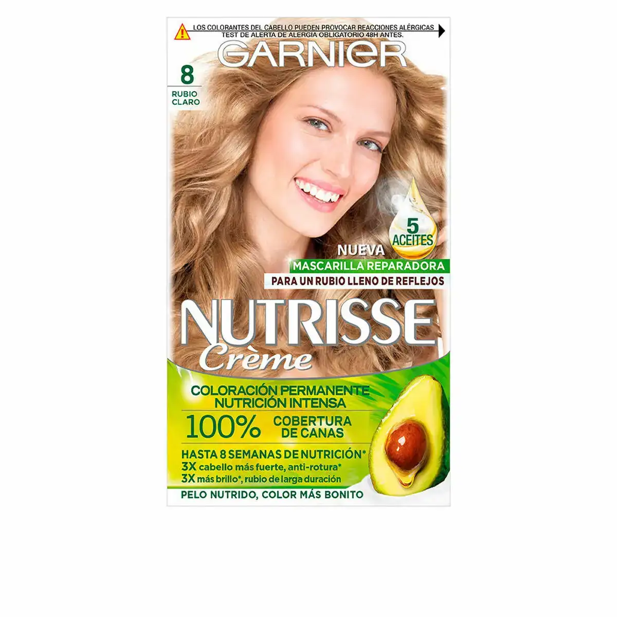 Teinture permanente garnier nutrisse blond no 80 vanille_9823. DIAYTAR COTE D'IVOIRE - L'Équilibre Parfait entre Tradition et Modernité. Explorez notre collection pour trouver des produits qui incarnent la culture et la contemporanéité du Côte d'Ivoire.