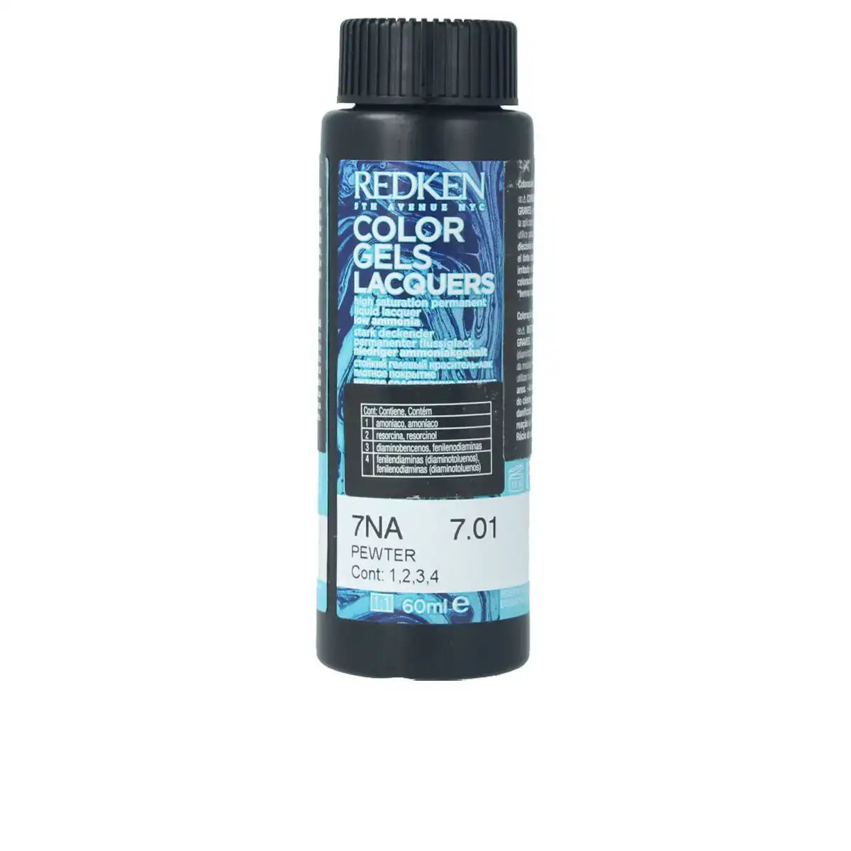 Teinture permanente redken color gel lacquers 7na pewter 3 x 60 ml liquide_8160. DIAYTAR COTE D'IVOIRE - Votre Passage vers le Chic et l'Élégance. Naviguez à travers notre boutique en ligne pour trouver des produits qui ajoutent une touche sophistiquée à votre style.