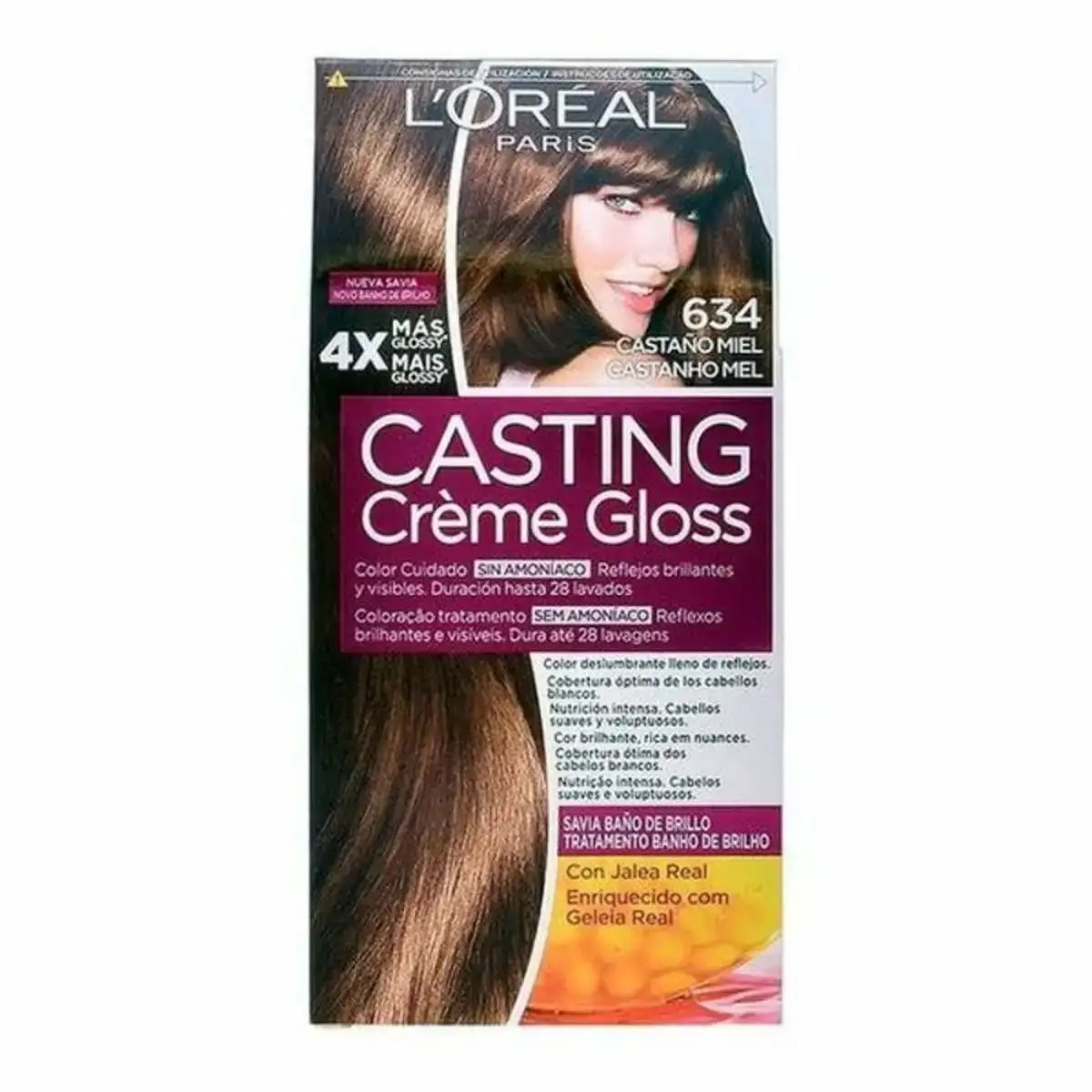 Teinture sans ammoniaque casting creme gloss l oreal make up no 634_8121. Entrez dans l'Univers de DIAYTAR COTE D'IVOIRE - Où la Tradition S'unit à la Modernité. Explorez notre sélection pour trouver des produits qui allient héritage et innovation.