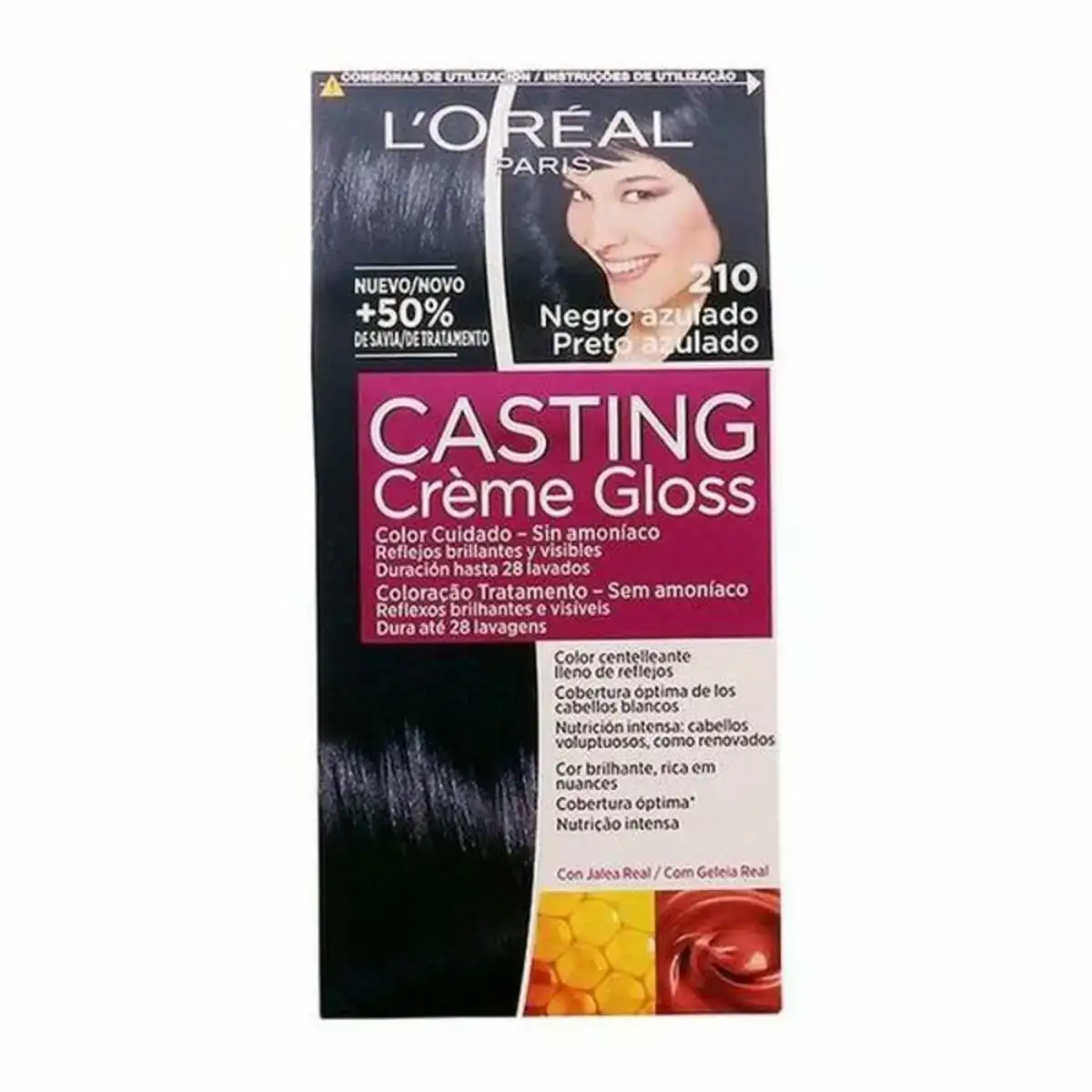 Teinture sans ammoniaque casting creme gloss l oreal make up noir bleute_5182. Plongez dans l'Expérience DIAYTAR COTE D'IVOIRE - Où Chaque Produit a une Histoire. Explorez notre boutique en ligne pour trouver des articles qui incarnent la passion et la créativité du Côte d'Ivoire.