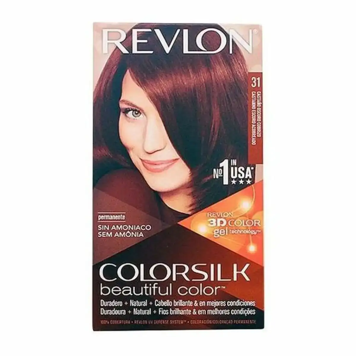 Teinture sans ammoniaque colorsilk revlon chatain fonce cuivre_2251. DIAYTAR COTE D'IVOIRE - L'Art de Choisir, l'Art de Vivre. Explorez notre univers de produits soigneusement sélectionnés pour vous offrir une expérience shopping riche et gratifiante.