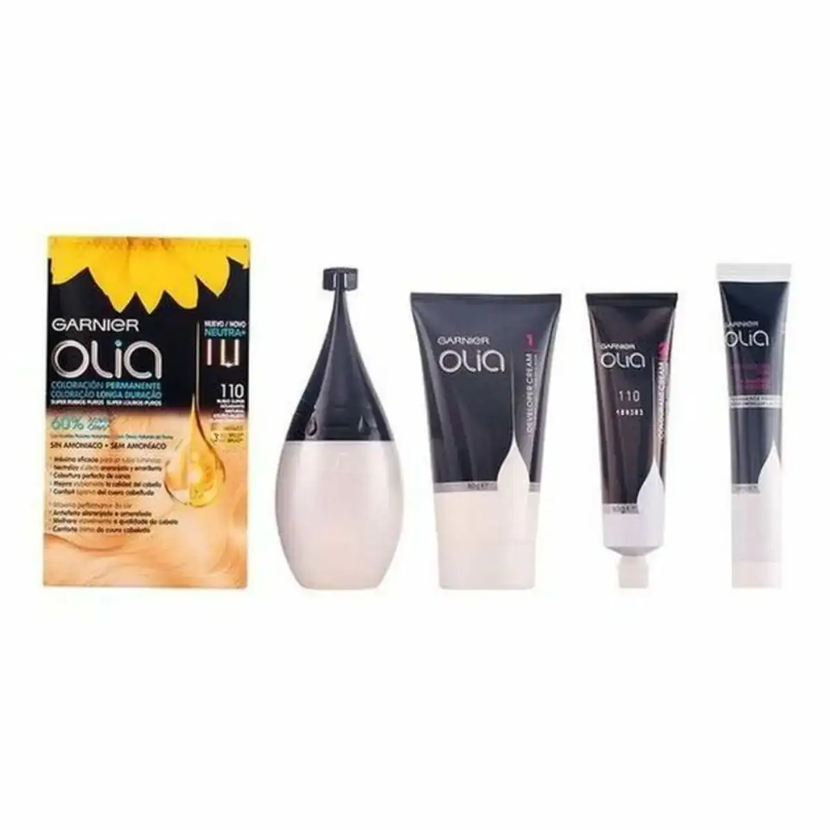Teinture sans ammoniaque olia garnier 3600541910881 blond super eclaircissant_5858. DIAYTAR COTE D'IVOIRE - Là où le Shopping devient une Fête des Sens. Plongez dans notre univers et choisissez des produits qui éveillent votre goût pour l'esthétique et l'authenticité.