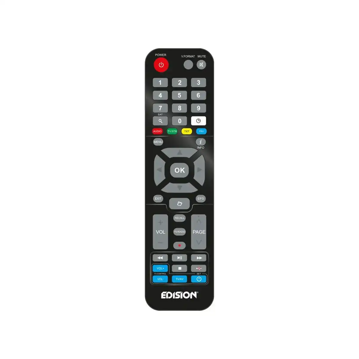 Telecommande universelle edision tv reconditionne b _5535. DIAYTAR COTE D'IVOIRE - Où Choisir est un Plaisir Responsable. Explorez notre boutique en ligne et adoptez des produits qui reflètent notre engagement envers la durabilité.
