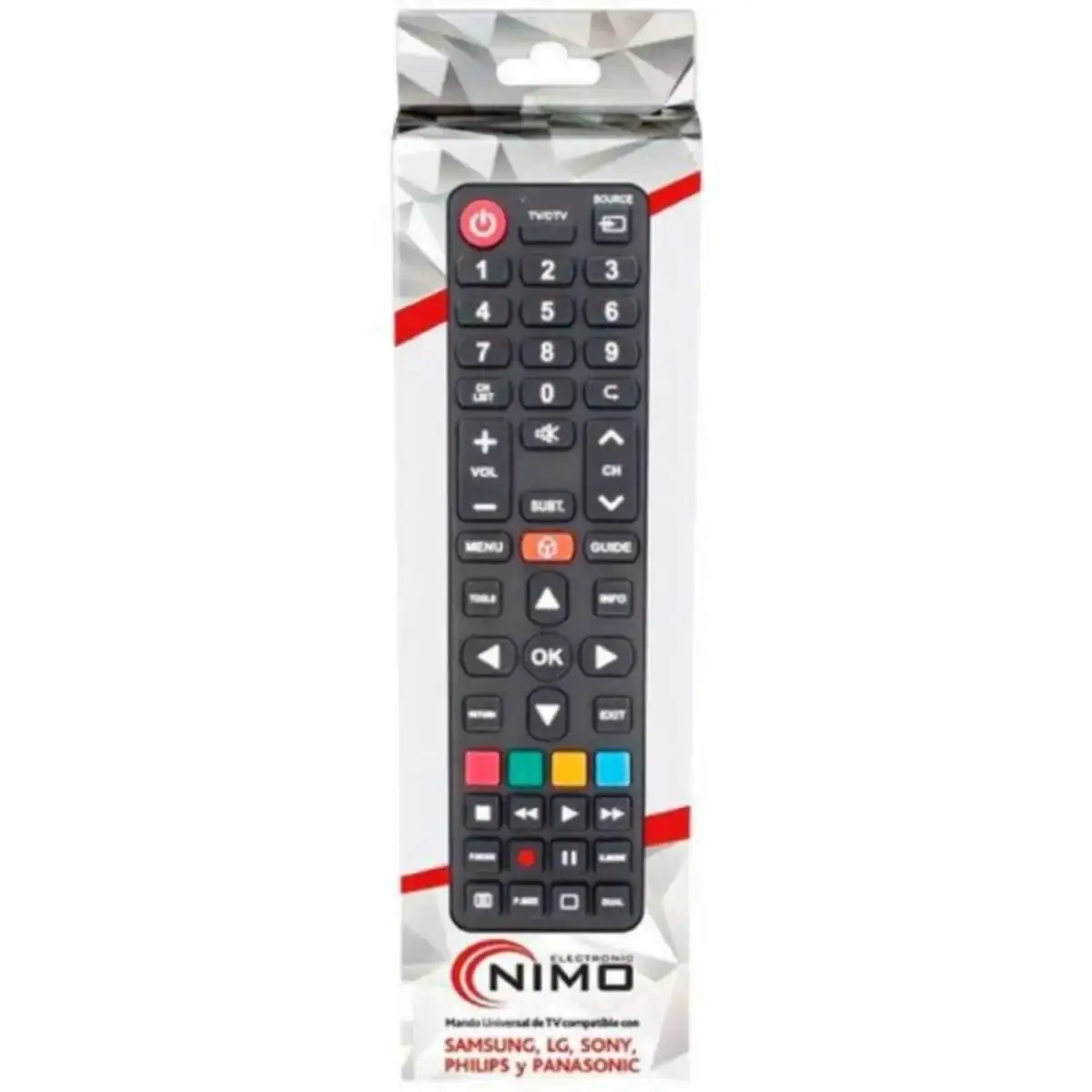 Telecommande universelle nimo noir lg panasonic philips samsung sony_5414. DIAYTAR COTE D'IVOIRE - L'Art du Shopping Éclairé. Naviguez à travers notre plateforme intuitive et découvrez une variété d'articles soigneusement sélectionnés pour répondre à vos besoins et à vos envies.