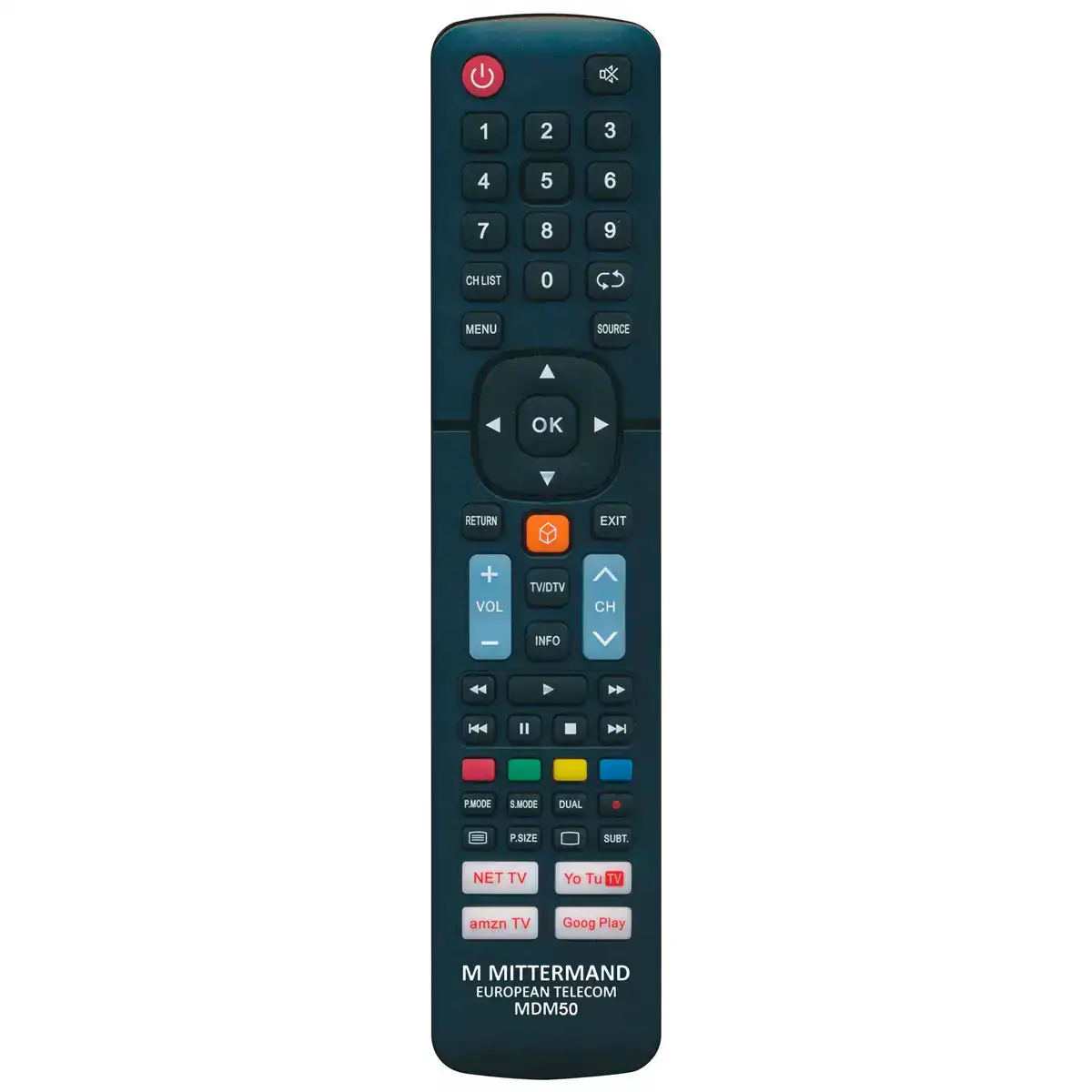 Telecommande universelle surmedia mdm50_5566. DIAYTAR COTE D'IVOIRE - Votre Passage vers l'Exceptionnel. Explorez notre boutique en ligne, où chaque produit est choisi avec soin pour offrir une expérience de shopping inoubliable.