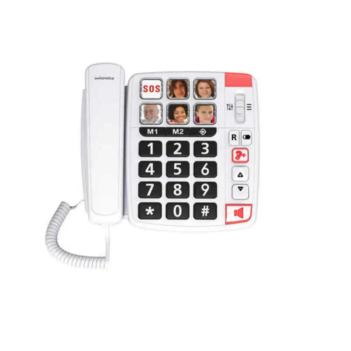 Telephone fixe pour personnes agees swiss voice atl1418644 blanc reconditionne a _5822. Entrez dans l'Univers de DIAYTAR COTE D'IVOIRE - Où l'Innovation Rencontre la Tradition. Explorez notre sélection de produits modernes et traditionnels qui incarnent l'esprit dynamique du Côte d'Ivoire.