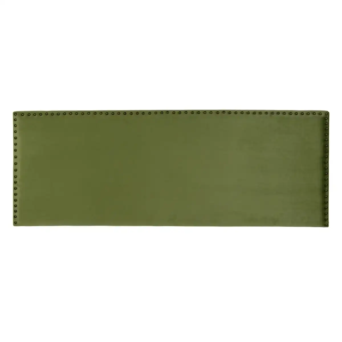 Tete de lit 160 x 6 x 60 cm tissu synthetique vert_9612. DIAYTAR COTE D'IVOIRE - Où le Shopping est un Plaisir Engagé. Parcourez notre catalogue et choisissez des produits qui respectent vos valeurs et vos attentes.