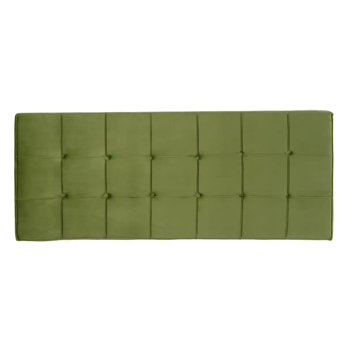 Tete de lit 160 x 7 x 64 cm tissu synthetique vert_8278. DIAYTAR COTE D'IVOIRE - Votre Destination Shopping de Confiance. Naviguez à travers notre boutique en ligne et profitez d'une sélection soigneusement choisie de produits qui répondent à toutes vos exigences.