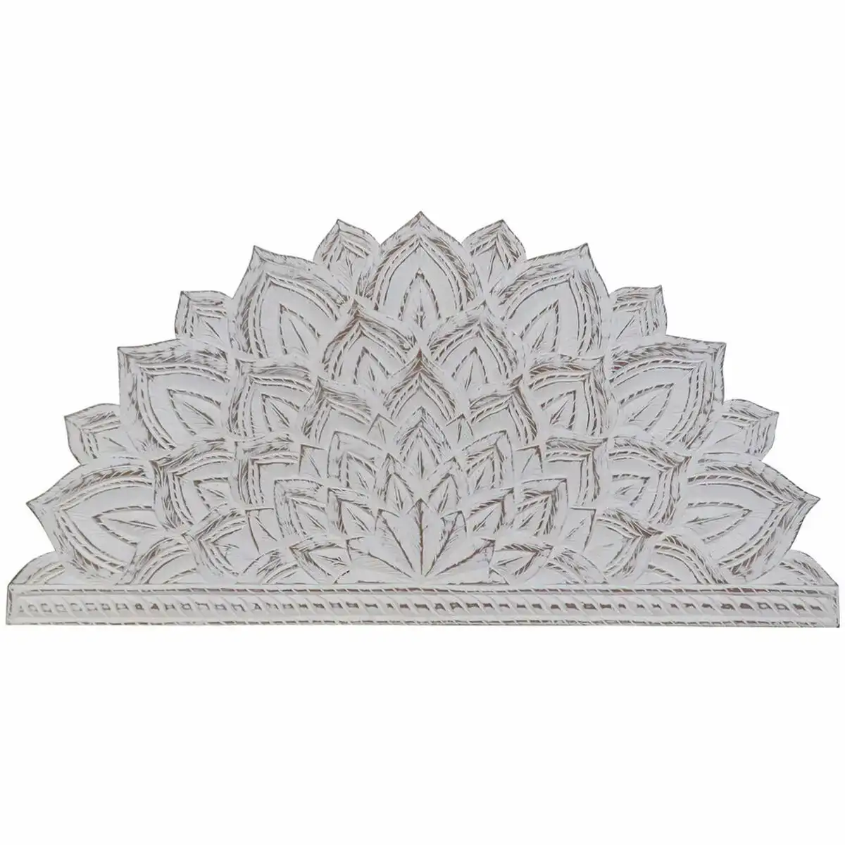 Tete de lit dkd home decor blanc bois mdf 160 x 3 x 80 cm_4390. Plongez dans l'Expérience DIAYTAR COTE D'IVOIRE - Où Chaque Produit a une Histoire. Explorez notre boutique en ligne pour trouver des articles qui incarnent la passion et la créativité du Côte d'Ivoire.