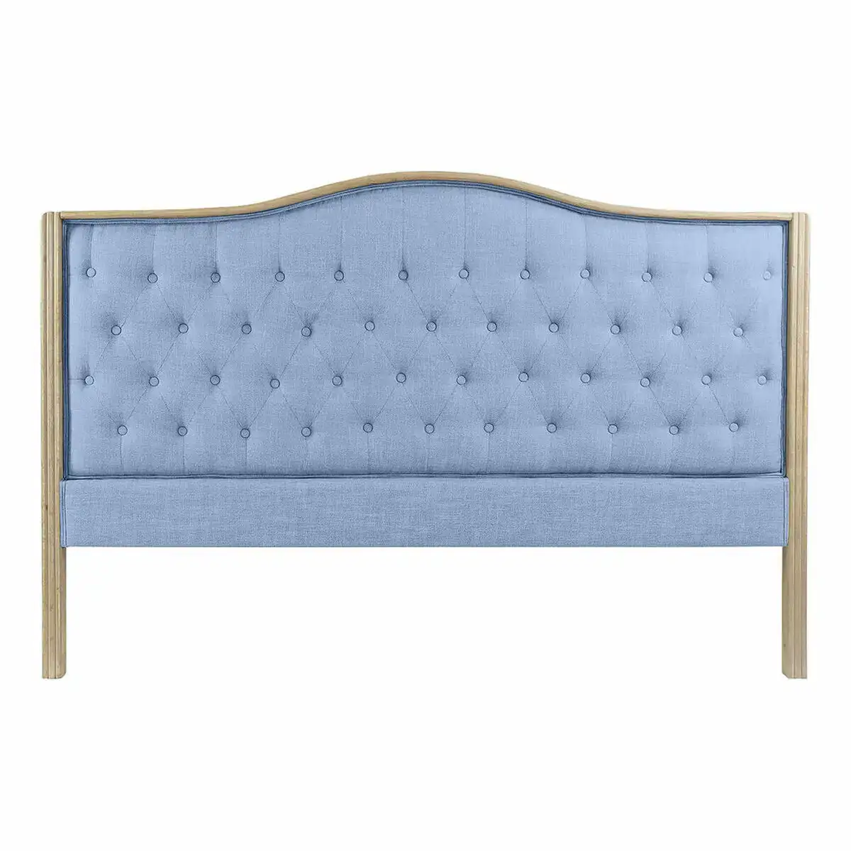 Tete de lit dkd home decor bleu bois bois d hevea 180 x 8 x 135 cm_7090. DIAYTAR COTE D'IVOIRE - L'Univers de l'Élégance Accessible. Plongez dans notre catalogue et choisissez des produits qui allient sophistication et accessibilité pour un shopping exquis.