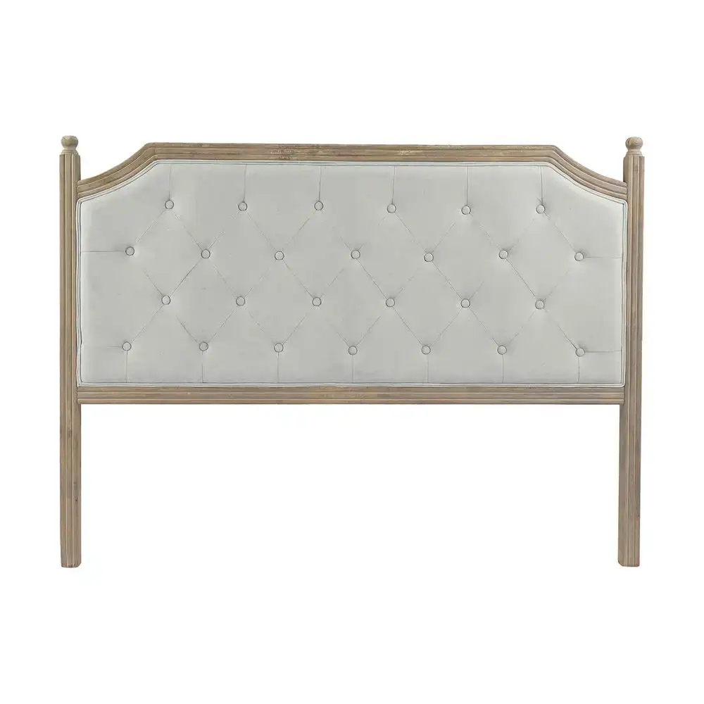 Tete de lit dkd home decor gris naturel bois bois d hevea_8240. DIAYTAR COTE D'IVOIRE - Votre Destination Shopping de Choix. Explorez notre boutique en ligne et découvrez des trésors qui reflètent votre style et votre passion pour l'authenticité.