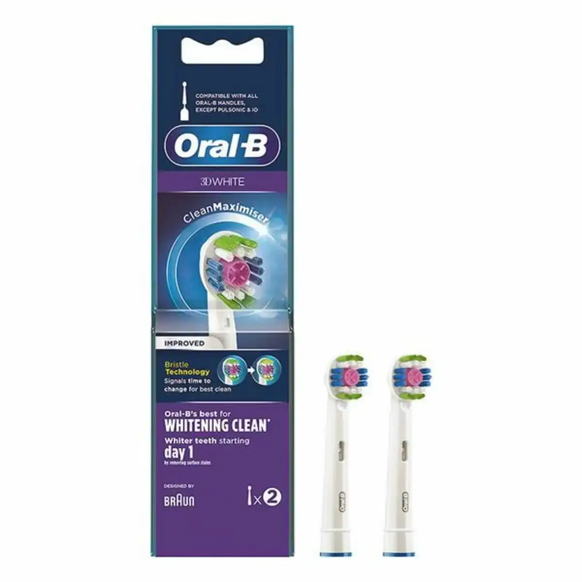 Tete de rechange 3d white whitening clean oral b d white whitening clean 2 pcs 2 unites_4092. Bienvenue sur DIAYTAR COTE D'IVOIRE - Où Choisir est un Voyage Sensoriel. Plongez dans notre catalogue et trouvez des produits qui éveillent vos sens et embellissent votre quotidien.
