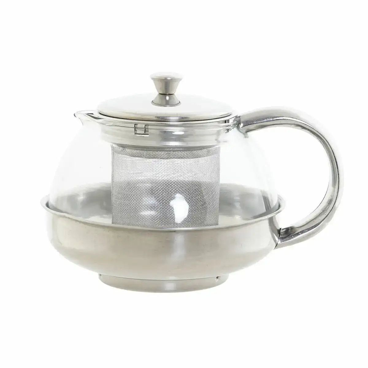 Theiere dkd home decor argente acier inoxydable verre plastique 600 ml 15 x 12 x 12 cm_8663. Bienvenue chez DIAYTAR COTE D'IVOIRE - Où l'Authenticité Rencontre l'Accessibilité. Explorez notre sélection abordable et découvrez des articles qui incarnent l'essence du Côte d'Ivoire.