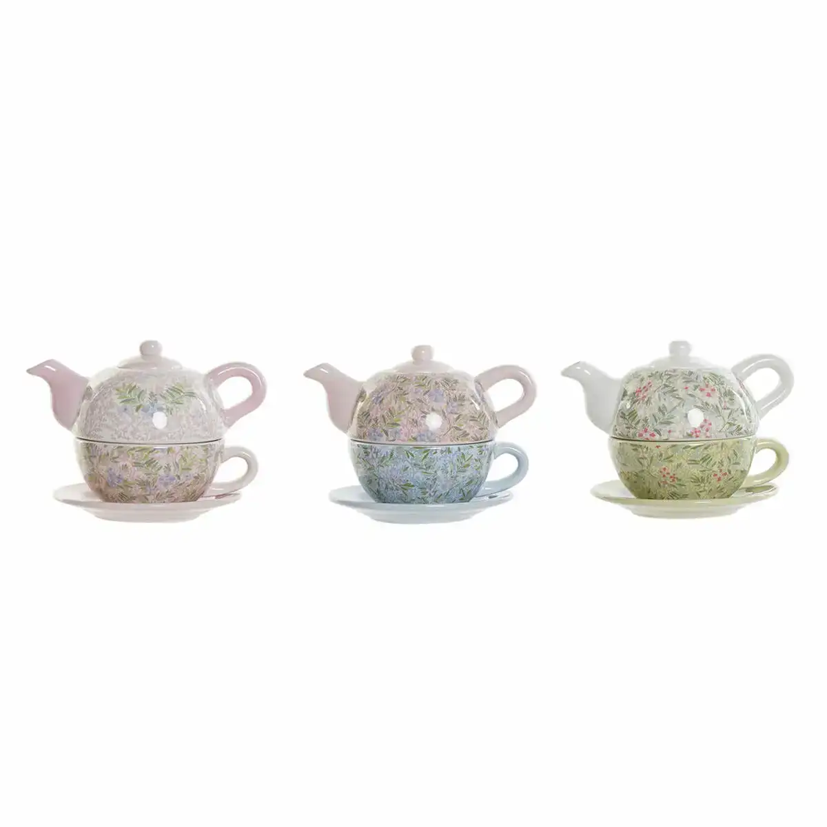 Theiere dkd home decor bleu vert rose metal dolomite 750 ml 3 unites _3793. DIAYTAR COTE D'IVOIRE - Votre Source d'Inspiration Shopping. Parcourez nos rayons et trouvez des articles qui vous inspirent, que ce soit pour votre style, votre maison ou votre vie quotidienne.