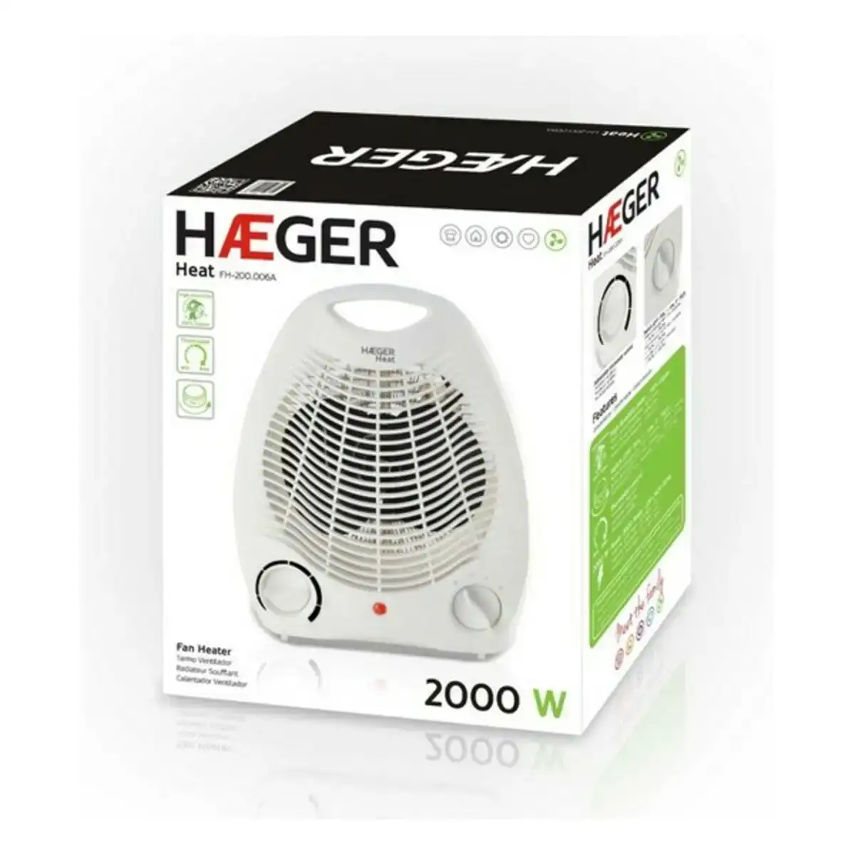 Thermo ventilateur portable haeger heat 2000 w_9327. DIAYTAR COTE D'IVOIRE - Là où les Rêves de Shopping Deviennent Réalité. Naviguez à travers notre catalogue diversifié et choisissez parmi une variété d'articles qui feront de votre shopping une expérience inoubliable.