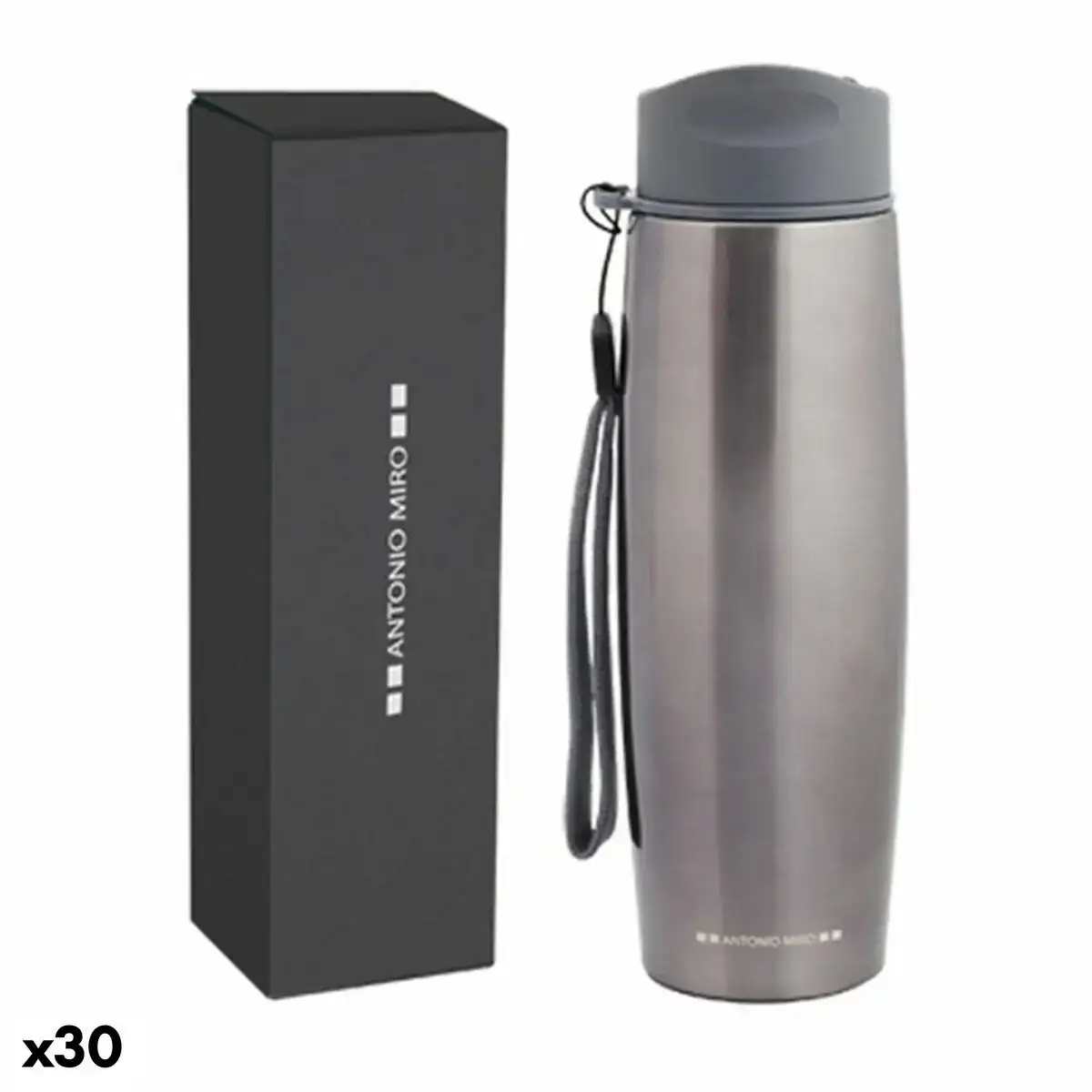 Thermos antonio miro 147170 metal 500 ml 30 unites _9641. DIAYTAR COTE D'IVOIRE - Votre Univers Shopping Éclectique. Explorez nos offres variées et découvrez des articles qui embrassent la diversité et la polyvalence de vos besoins.