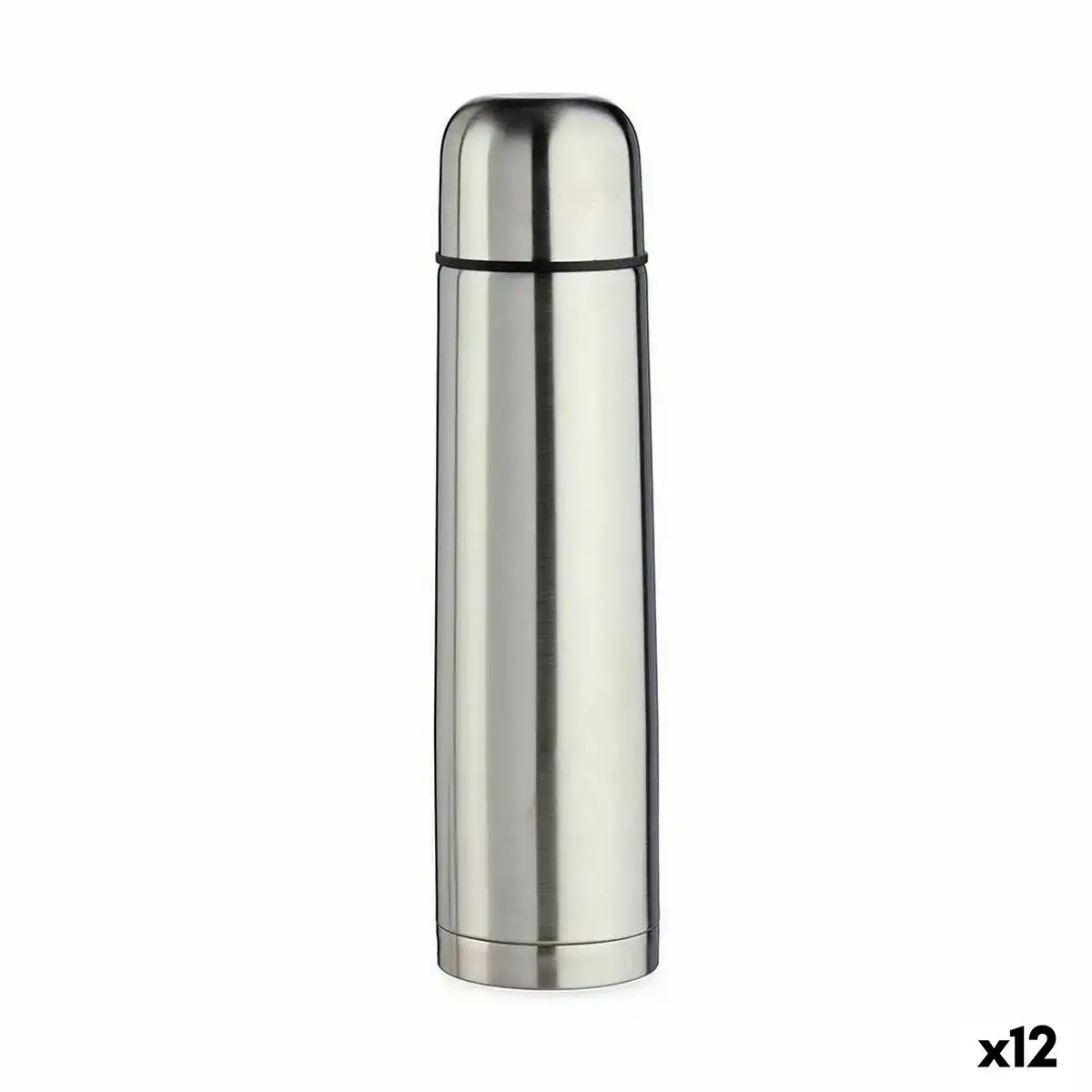 Thermos argente acier inoxydable 1 l 12 unites _8848. DIAYTAR COTE D'IVOIRE - Là où l'Élégance Devient un Mode de Vie. Naviguez à travers notre gamme et choisissez des produits qui apportent une touche raffinée à votre quotidien.