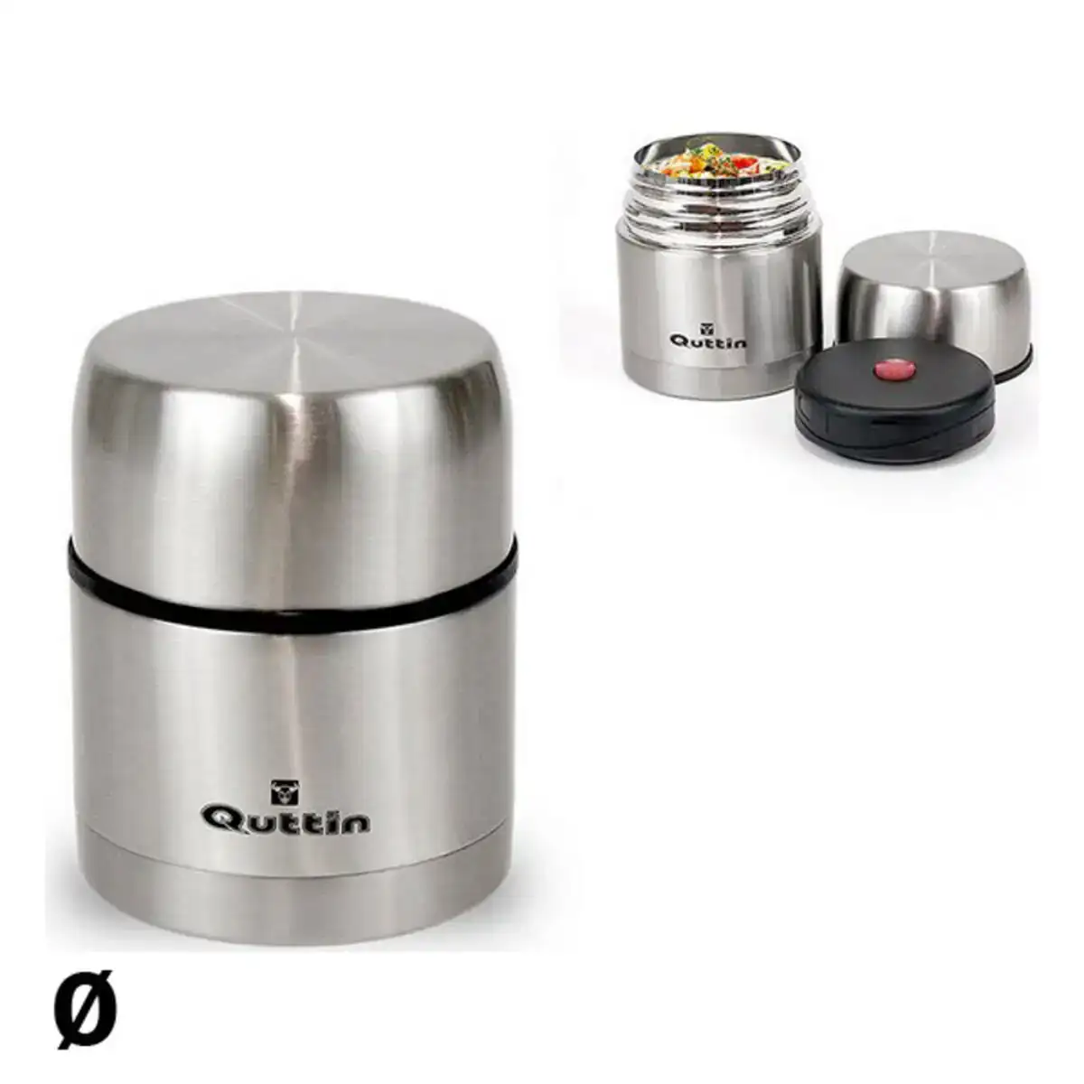 Thermos pour aliments quttin acier inoxydable_6549. Bienvenue sur DIAYTAR COTE D'IVOIRE - Là où le Shopping Devient une Aventure. Explorez notre catalogue et dénichez des trésors qui élargiront votre horizon shopping.