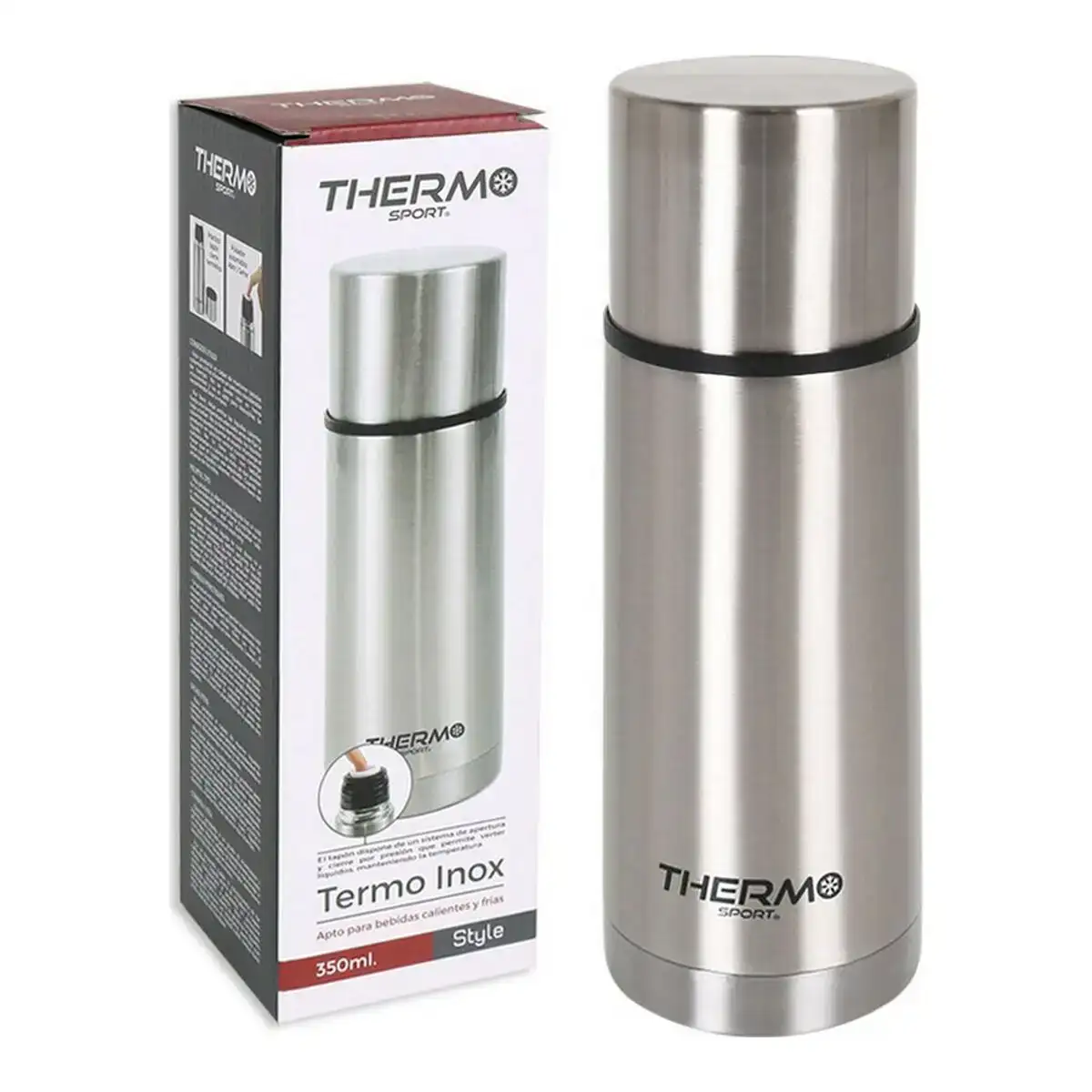 Thermos quttin style thermosport acier inoxydable 350 ml _1013. Découvrez DIAYTAR COTE D'IVOIRE - Là où Votre Shopping Prend Vie. Plongez dans notre vaste sélection et trouvez des produits qui ajoutent une touche spéciale à votre quotidien.