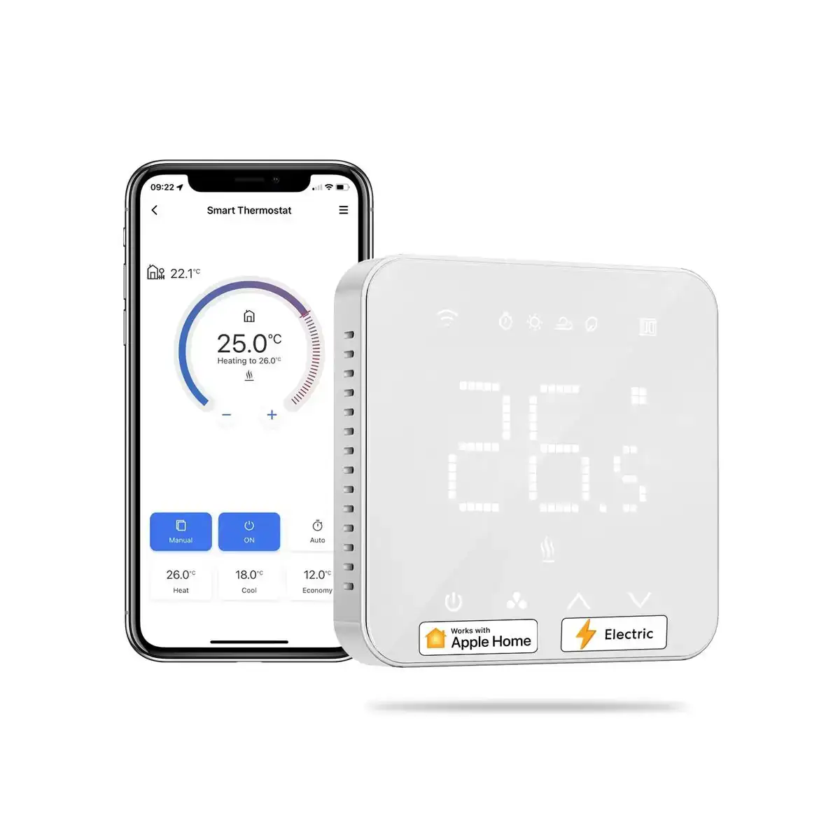 Thermostat meross mts200hk eu blanc reconditionne a _9662. Bienvenue chez DIAYTAR COTE D'IVOIRE - Où Choisir est un Voyage. Plongez dans notre plateforme en ligne pour trouver des produits qui ajoutent de la couleur et de la texture à votre quotidien.
