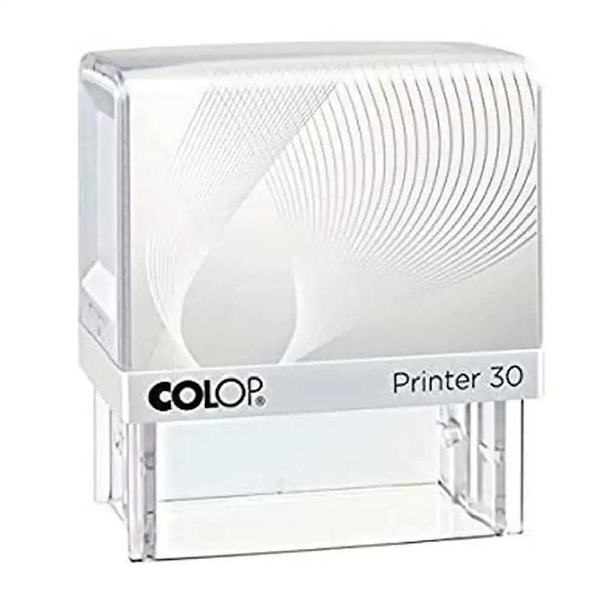 Timbre colop printer 30 blanc 18 x 47 mm_1955. DIAYTAR COTE D'IVOIRE - Votre Passage vers l'Éclat et la Beauté. Explorez notre boutique en ligne et trouvez des produits qui subliment votre apparence et votre espace.