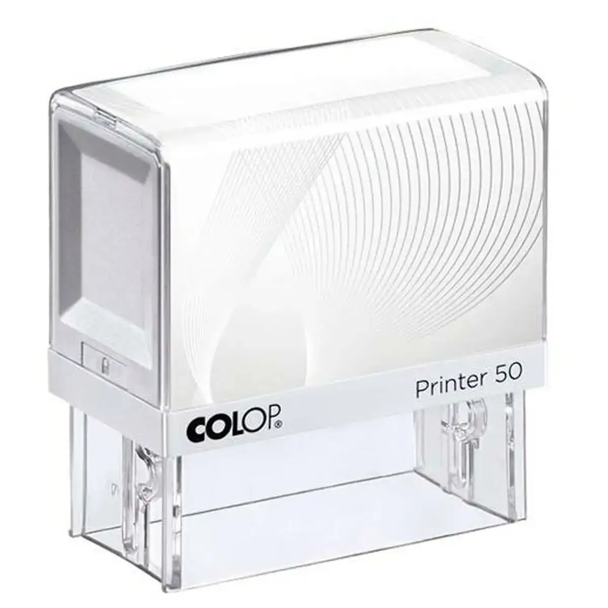 Timbre colop printer 50 blanc 30 x 69 mm_3037. Entrez dans l'Univers de DIAYTAR COTE D'IVOIRE - Où Chaque Produit a sa Place. Explorez nos rayons virtuels et choisissez des articles qui s'intègrent parfaitement à votre style de vie.
