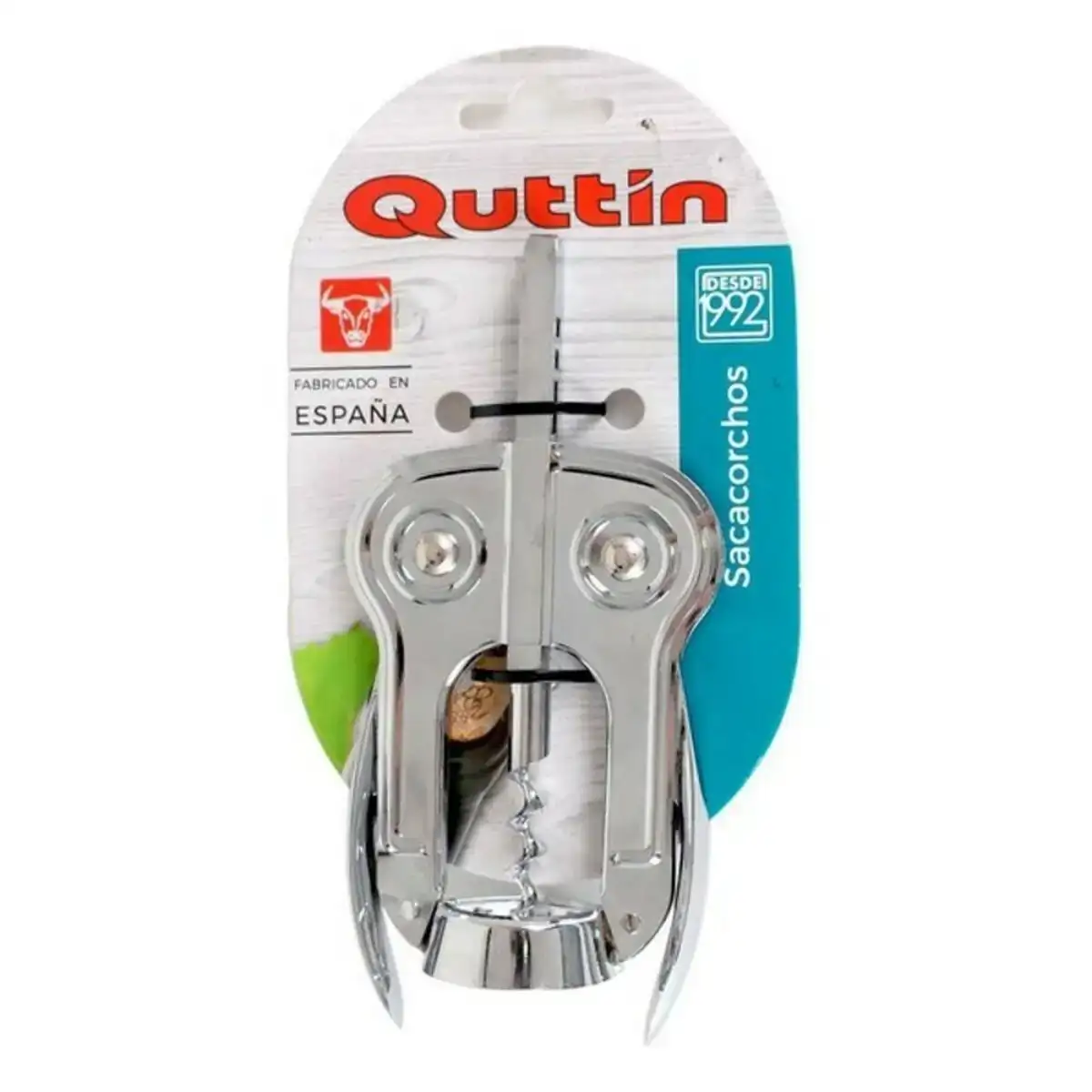 Tire bouchon en acier inoxydable quttin quttin 15 x 7 cm 15 x 7 cm_2918. DIAYTAR COTE D'IVOIRE - Votre Destination pour un Shopping Réfléchi. Découvrez notre gamme variée et choisissez des produits qui correspondent à vos valeurs et à votre style de vie.