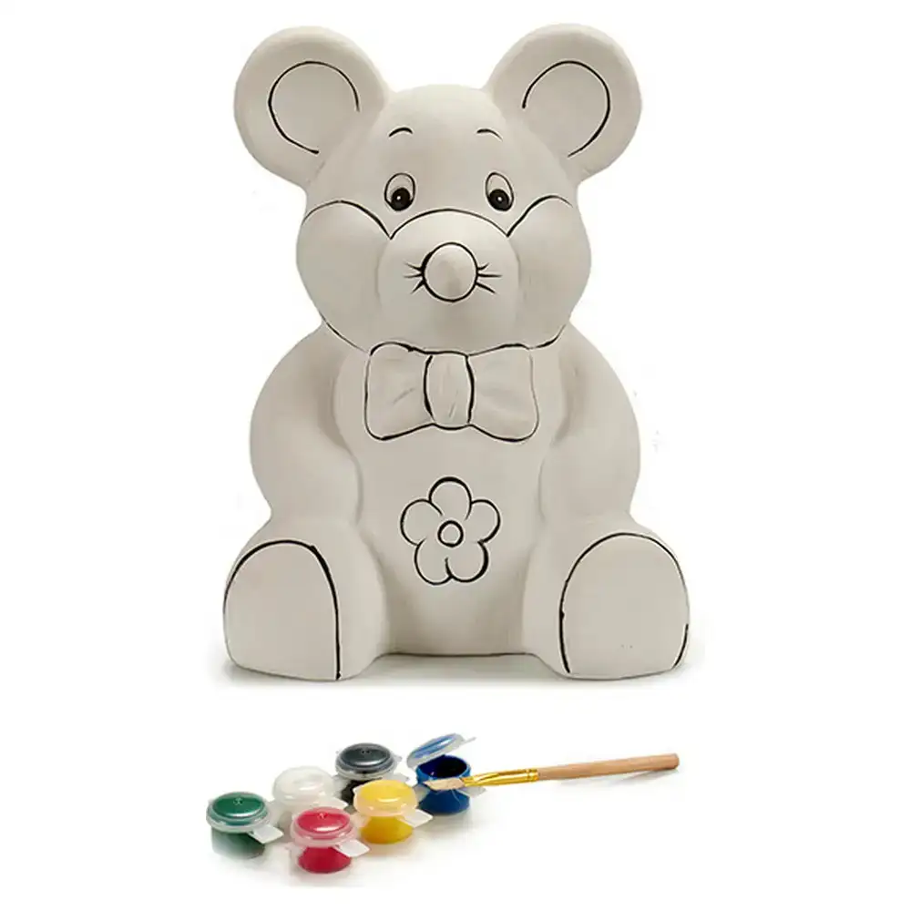 Tirelire a peindre souris_1407. Bienvenue sur DIAYTAR COTE D'IVOIRE - Où Chaque Produit a son Charme. Explorez notre sélection minutieuse et trouvez des articles qui vous séduisent et vous inspirent.