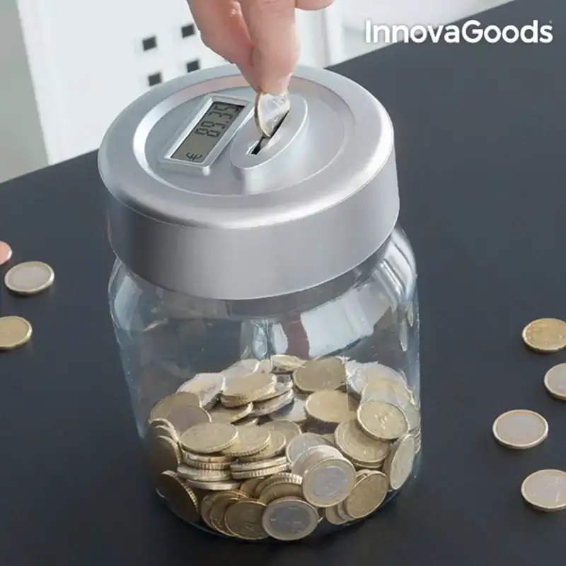 Tirelire numerique savny innovagoods ig811648 abs plastique reconditionne b _1403. DIAYTAR COTE D'IVOIRE - L'Art de Choisir, l'Art de S'émerveiller. Explorez notre gamme de produits et laissez-vous émerveiller par des créations authentiques et des designs modernes.