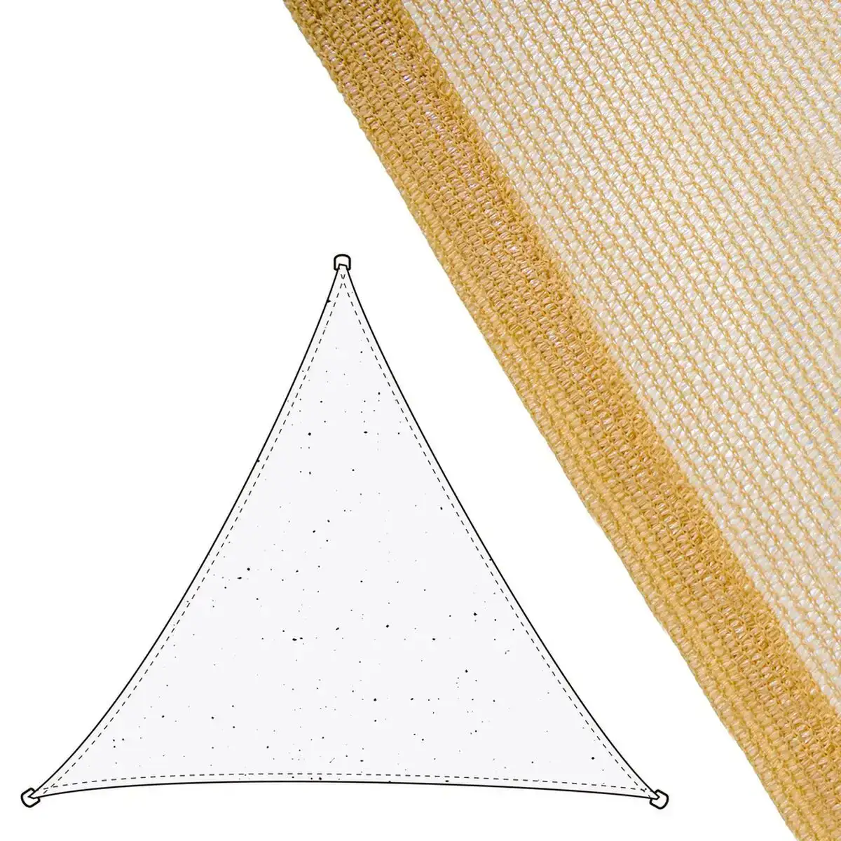 Tissu auvent 3 5 x 3 5 m 350 x 350 x 0 5 cm beige polyethylene_8023. DIAYTAR COTE D'IVOIRE - Votre Plateforme Shopping, Votre Choix Éclairé. Explorez nos offres et choisissez des articles de qualité qui reflètent votre style et vos valeurs.