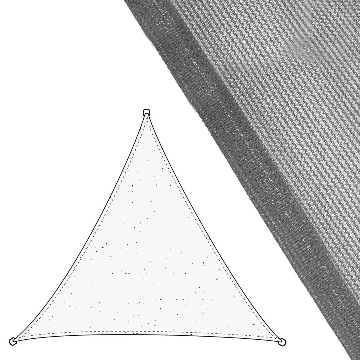 Tissu auvent 3 5 x 3 5 m 350 x 350 x 0 5 cm gris polyethylene_4396. DIAYTAR COTE D'IVOIRE - Là où Choisir est un Acte d'Amour pour la Culture Côte d'Ivoireaise. Explorez notre gamme et choisissez des produits qui célèbrent la richesse de notre patrimoine.