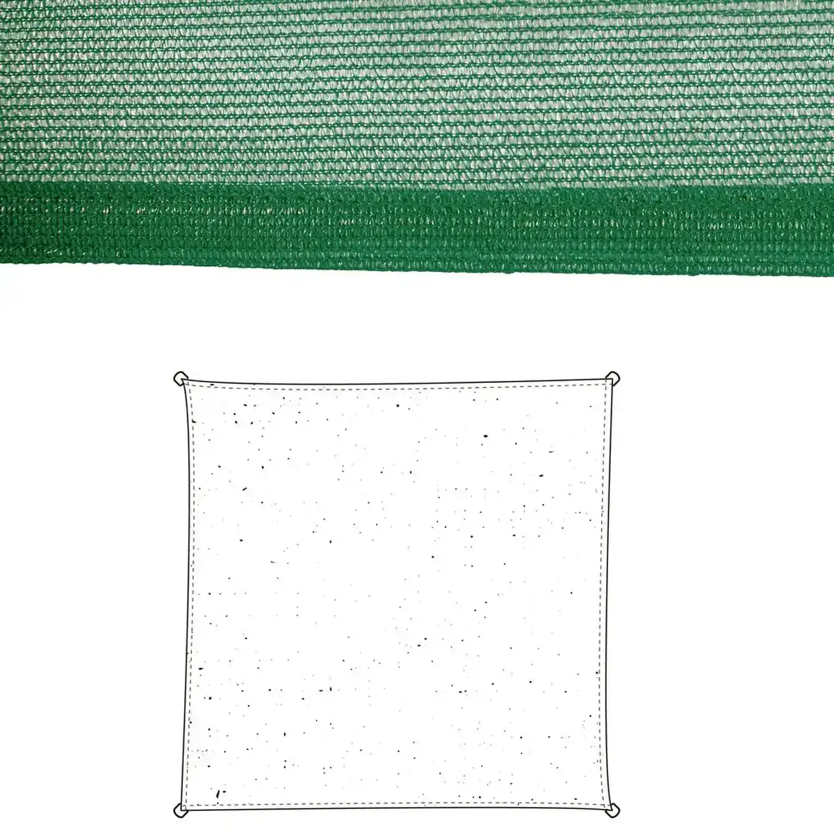 Tissu auvent 300 x 300 x 0 5 cm polyethylene vert_9132. Entrez dans l'Univers de DIAYTAR COTE D'IVOIRE - Où Choisir est un Voyage. Explorez notre gamme diversifiée et trouvez des articles qui répondent à tous vos besoins et envies.