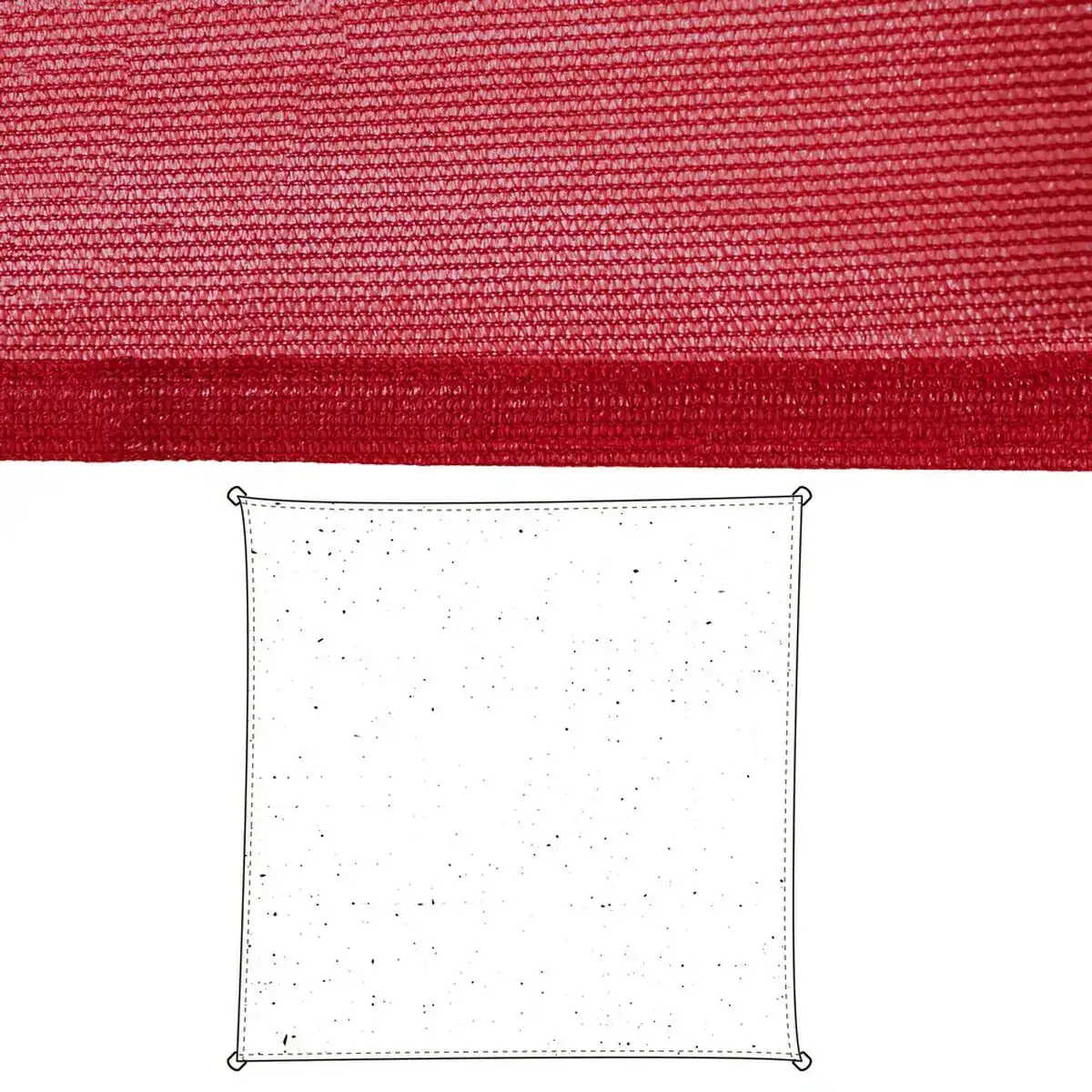 Tissu auvent 500 x 500 x 0 5 cm polyethylene cerise_4550. DIAYTAR COTE D'IVOIRE - Où Choisir est une Célébration de l'Artisanat. Explorez notre boutique en ligne et choisissez des articles qui incarnent l'art et le savoir-faire du Côte d'Ivoire.