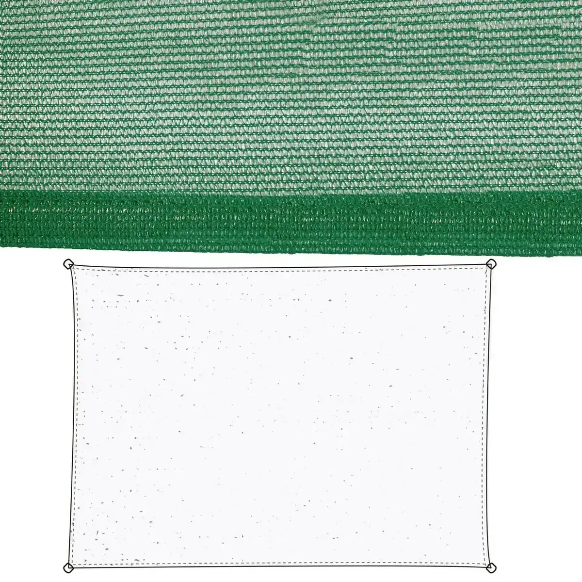 Tissu auvent 90 x 180 x 0 5 cm polyethylene vert_1894. DIAYTAR COTE D'IVOIRE - Là où Vos Rêves Prendent Forme. Plongez dans notre catalogue diversifié et trouvez des produits qui enrichiront votre quotidien, du pratique à l'exceptionnel.