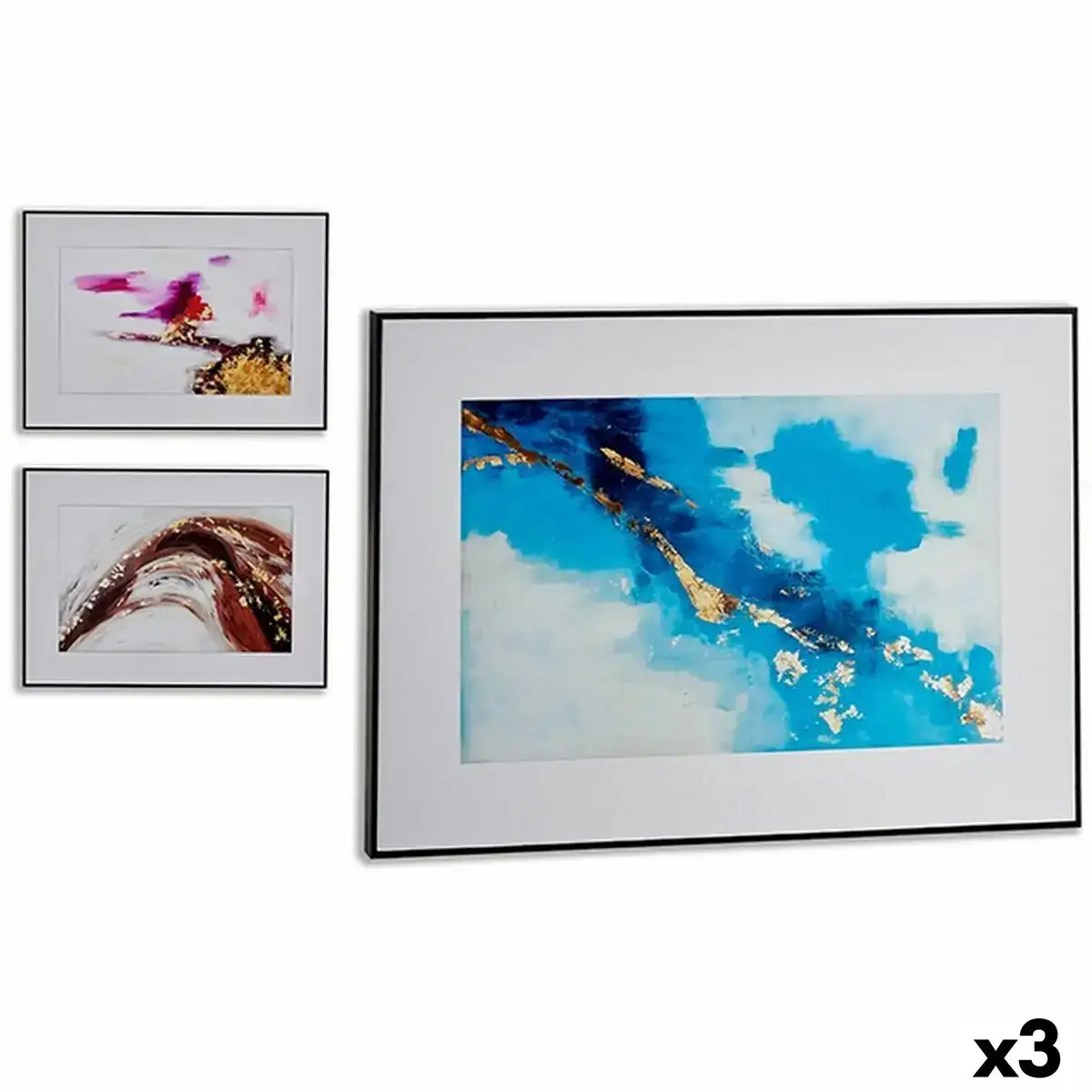 Toile abstrait 51 5 x 3 x 71 5 cm 3 unites _7120. Entrez dans l'Univers de DIAYTAR COTE D'IVOIRE - Où Chaque Produit a son Éclat Unique. Explorez notre gamme variée et choisissez des articles qui illuminent votre quotidien.