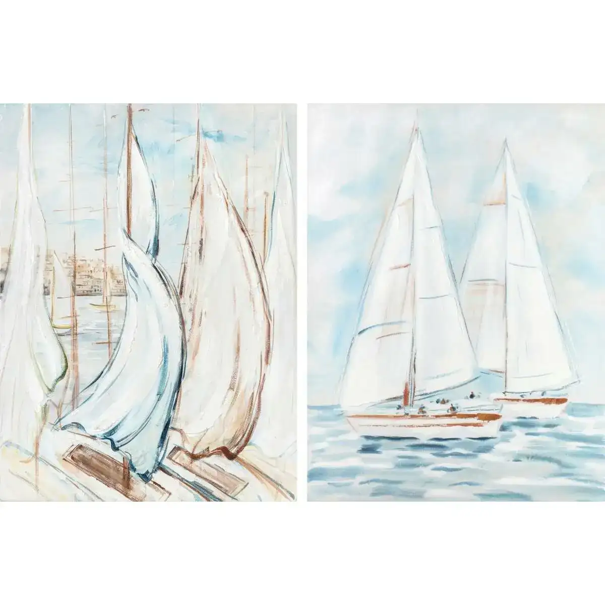 Toile dkd home decor 90 x 3 5 x 120 cm 90 x 3 7 x 120 cm voiliers mediterraneen 2 unites _7425. Bienvenue sur DIAYTAR COTE D'IVOIRE - Où Chaque Produit a son Histoire. Découvrez notre sélection unique et choisissez des articles qui racontent la richesse culturelle et artistique du Côte d'Ivoire.