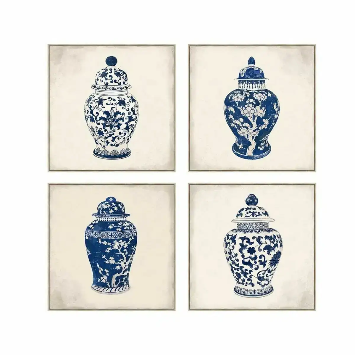 Toile dkd home decor oriental vase 60 x 4 x 60 cm 4 unites _3409. DIAYTAR COTE D'IVOIRE - Où Chaque Produit est une Histoire à Raconter. Découvrez notre sélection de produits qui vous permettent de créer votre propre récit à travers vos achats.