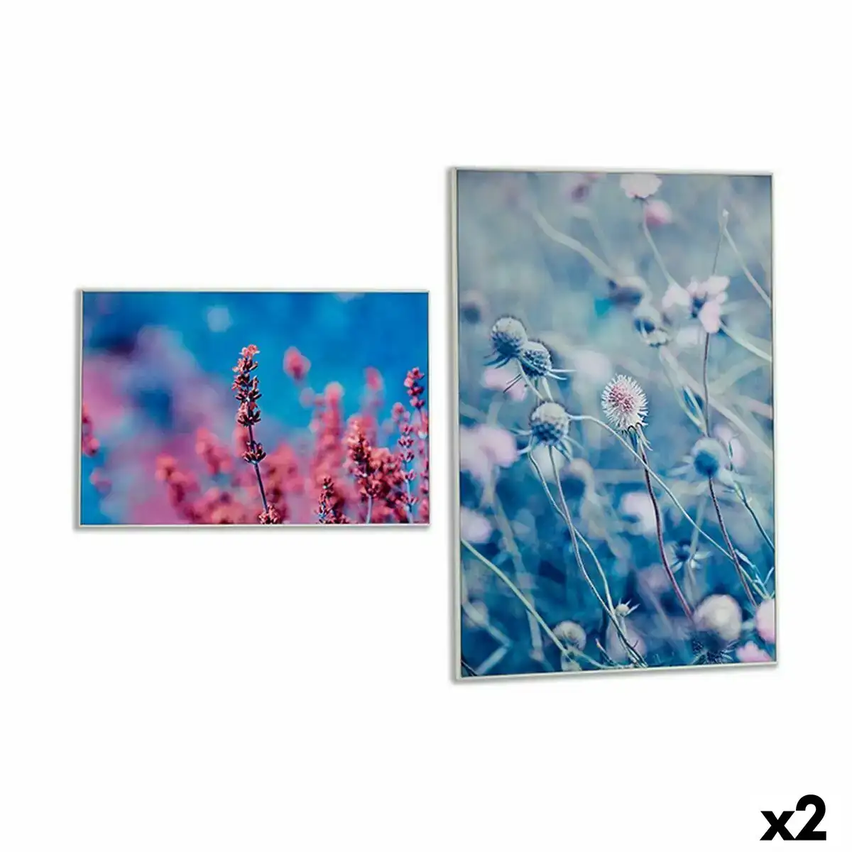 Toile fleurs 81 5 x 3 x 121 5 cm 2 unites _6073. DIAYTAR COTE D'IVOIRE - Votre Destination pour un Shopping Éclairé. Parcourez notre boutique en ligne pour découvrir des produits de qualité qui embelliront votre quotidien.