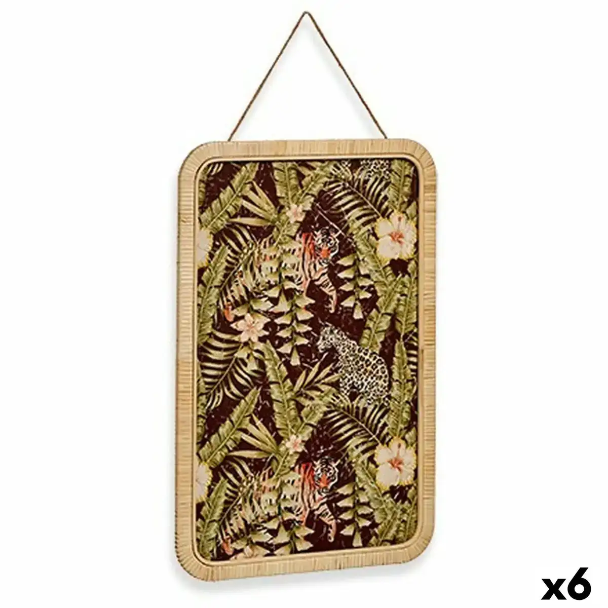 Toile jungle 2 x 60 x 40 cm 6 unites _6661. Bienvenue sur DIAYTAR COTE D'IVOIRE - Où Chaque Détail compte. Plongez dans notre univers et choisissez des produits qui ajoutent de l'éclat et de la joie à votre quotidien.