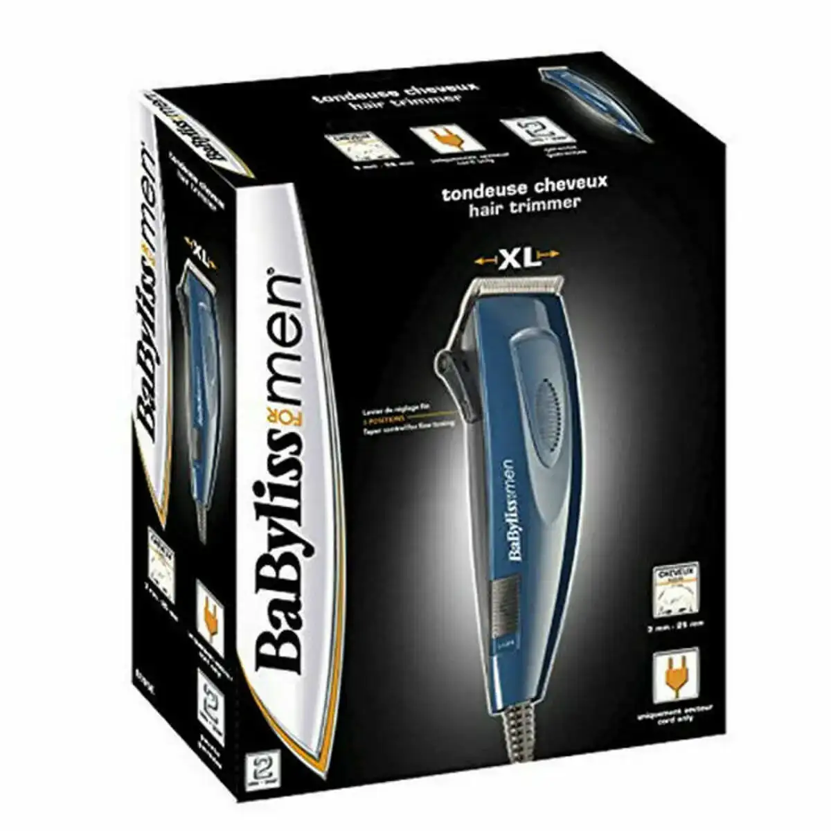 Tondeuse babyliss 3030050067705_3703. DIAYTAR COTE D'IVOIRE - Votre Boutique en Ligne, Votre Choix Illimité. Parcourez nos rayons et découvrez des produits qui vous inspirent, de la mode à la maison et bien plus.