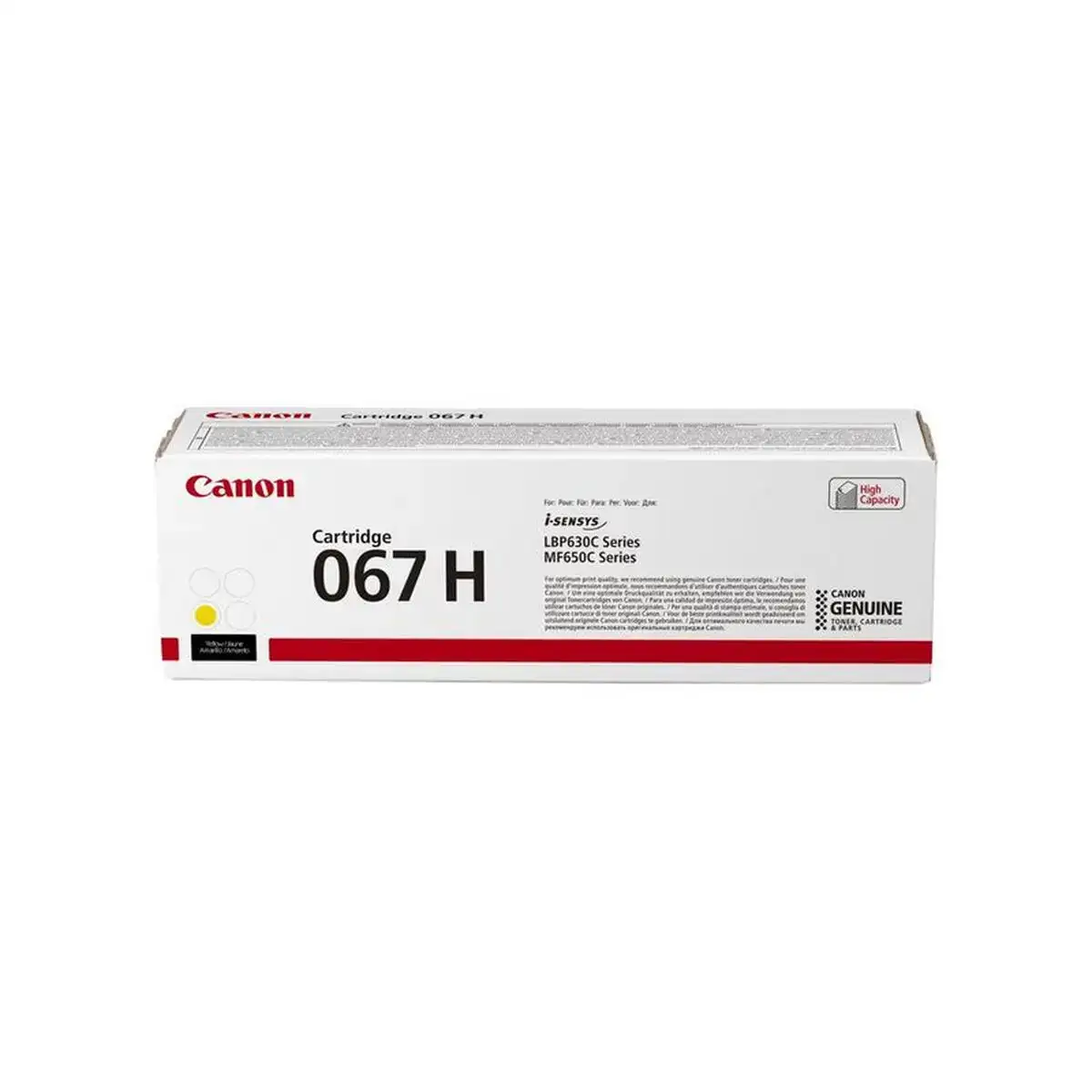 Toner canon 067h jaune_4319. Bienvenue sur DIAYTAR COTE D'IVOIRE - Où Choisir Rime avec Qualité. Explorez notre gamme diversifiée et découvrez des articles conçus pour répondre à vos attentes élevées.