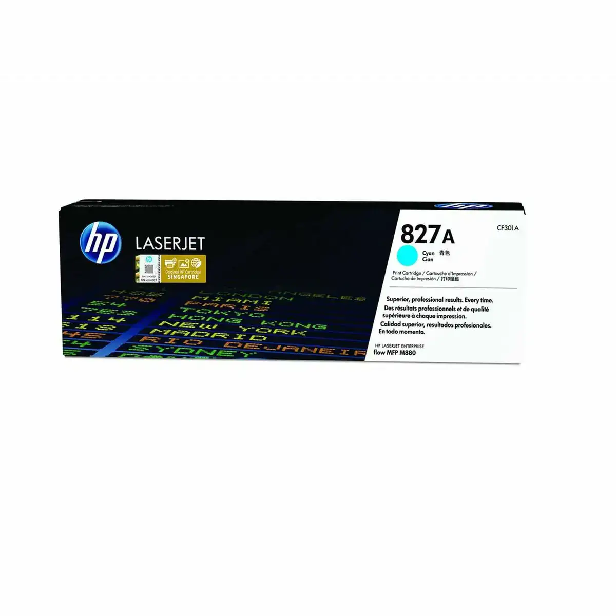 Toner hp cartucho de toner original laserjet hp 827a cian cyan_9401. DIAYTAR COTE D'IVOIRE - Où la Qualité et la Diversité Fusionnent. Explorez notre boutique en ligne pour découvrir une gamme variée de produits qui incarnent l'excellence et l'authenticité.
