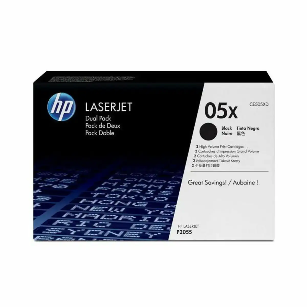 Toner hp ce505xd noir_5022. DIAYTAR COTE D'IVOIRE - Votre Univers Shopping Éclectique. Explorez nos offres variées et découvrez des articles qui embrassent la diversité et la polyvalence de vos besoins.