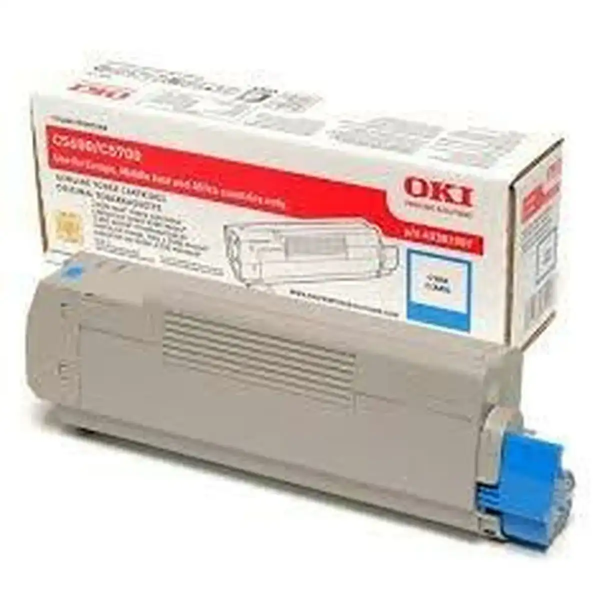 Toner oki 43381907 cyan_4910. DIAYTAR COTE D'IVOIRE - Là où Chaque Produit Évoque une Émotion. Parcourez notre catalogue et choisissez des articles qui vous touchent et qui enrichissent votre expérience.