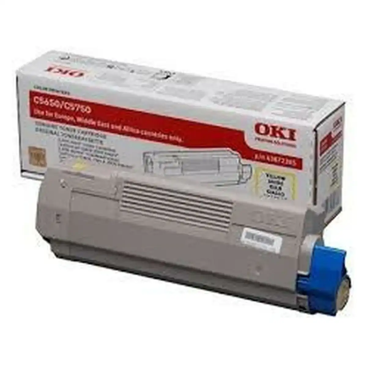 Toner oki 43872305 jaune_9874. DIAYTAR COTE D'IVOIRE - Où Choisir est un Plaisir. Explorez notre boutique en ligne et choisissez parmi des produits de qualité qui satisferont vos besoins et vos goûts.